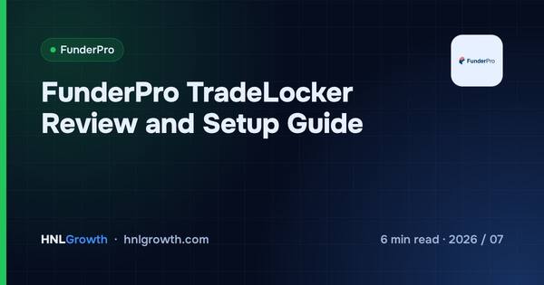 FunderPro TradeLocker Review and Setup Guide cover illustration