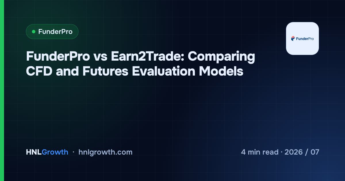 FunderPro vs Earn2Trade: Comparing CFD and Futures Evaluation Models — cover image