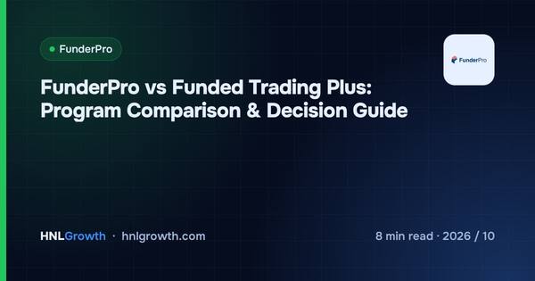 FunderPro vs Funded Trading Plus: Program Comparison & Decision Guide cover illustration