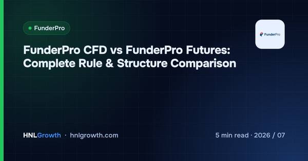 FunderPro CFD vs FunderPro Futures: Complete Rule & Structure Comparison cover illustration