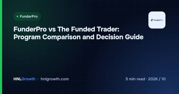 FunderPro vs The Funded Trader: Program Comparison and Decision Guide cover illustration