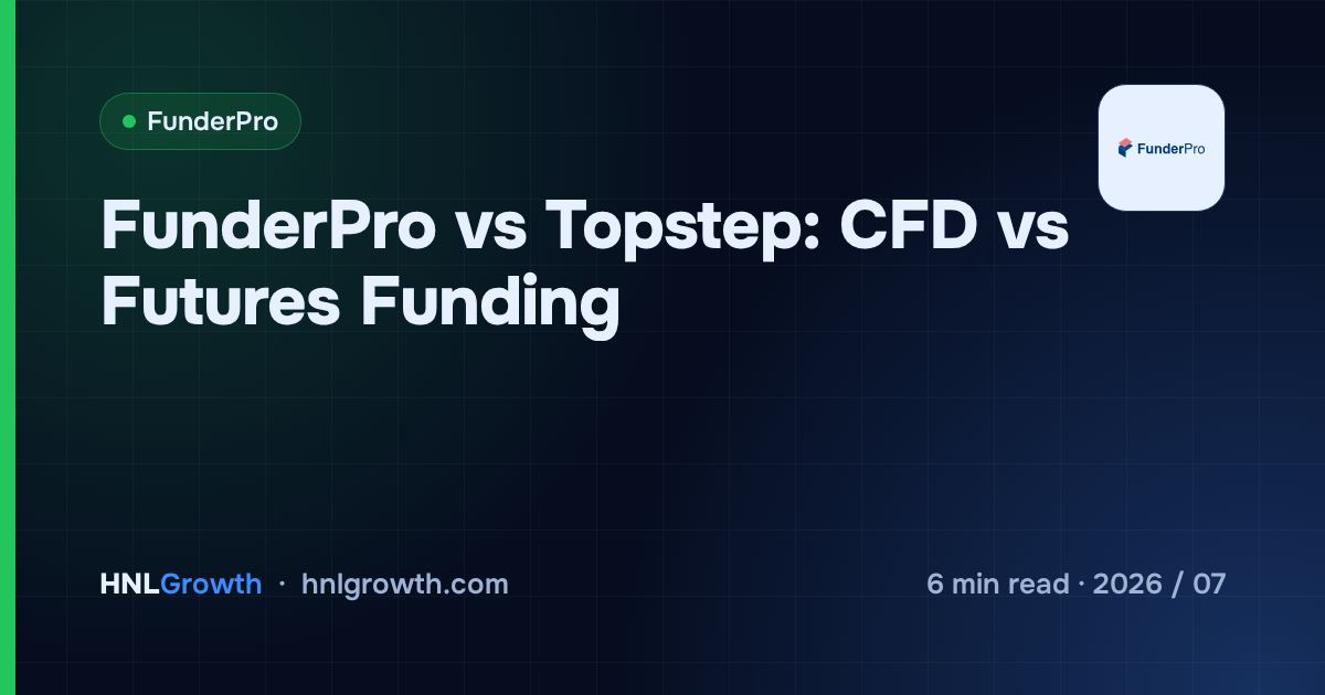 FunderPro vs Topstep: CFD vs Futures Funding — cover image