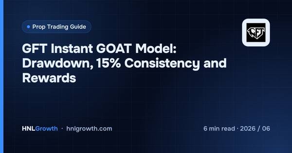 GFT Instant GOAT Model: Drawdown, 15% Consistency and Rewards cover illustration