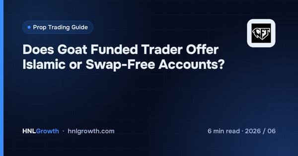 Does Goat Funded Trader Offer Islamic or Swap-Free Accounts? cover illustration