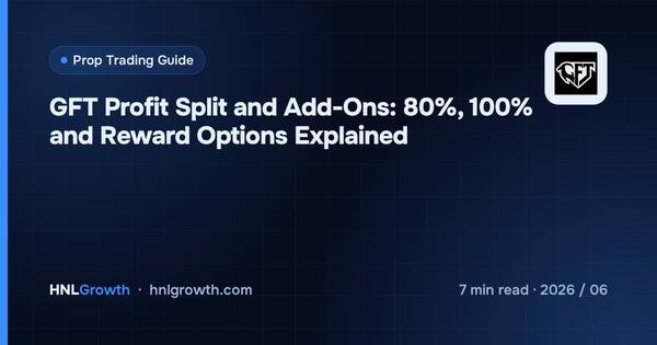 GFT Profit Split and Add-Ons: 80%, 100% and Reward Options Explained cover illustration