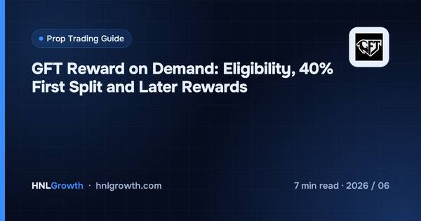 GFT Reward on Demand: Eligibility, 40% First Split and Later Rewards cover illustration
