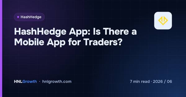 HashHedge App: Is There a Mobile App for Traders? cover illustration