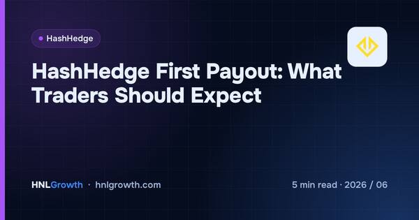 HashHedge First Payout: What Traders Should Expect cover illustration