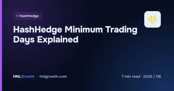 HashHedge Minimum Trading Days Explained cover illustration