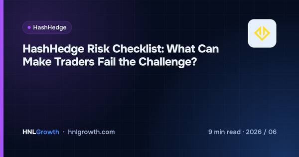HashHedge Risk Checklist: What Can Make Traders Fail the Challenge? cover illustration