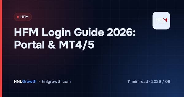 HFM Login Guide 2026: Portal & MT4/5 cover illustration