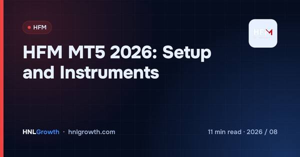 HFM MT5 2026: Setup and Instruments cover illustration