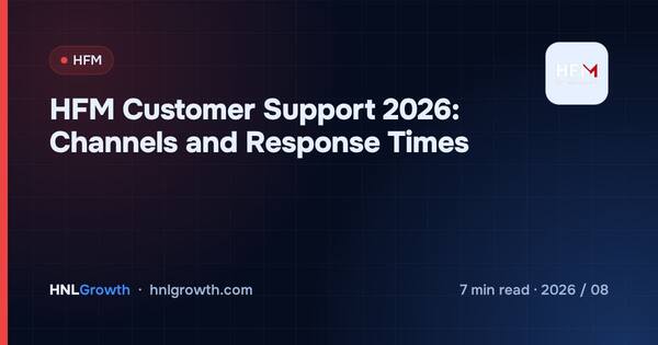 HFM Customer Support 2026: Channels and Response Times cover illustration