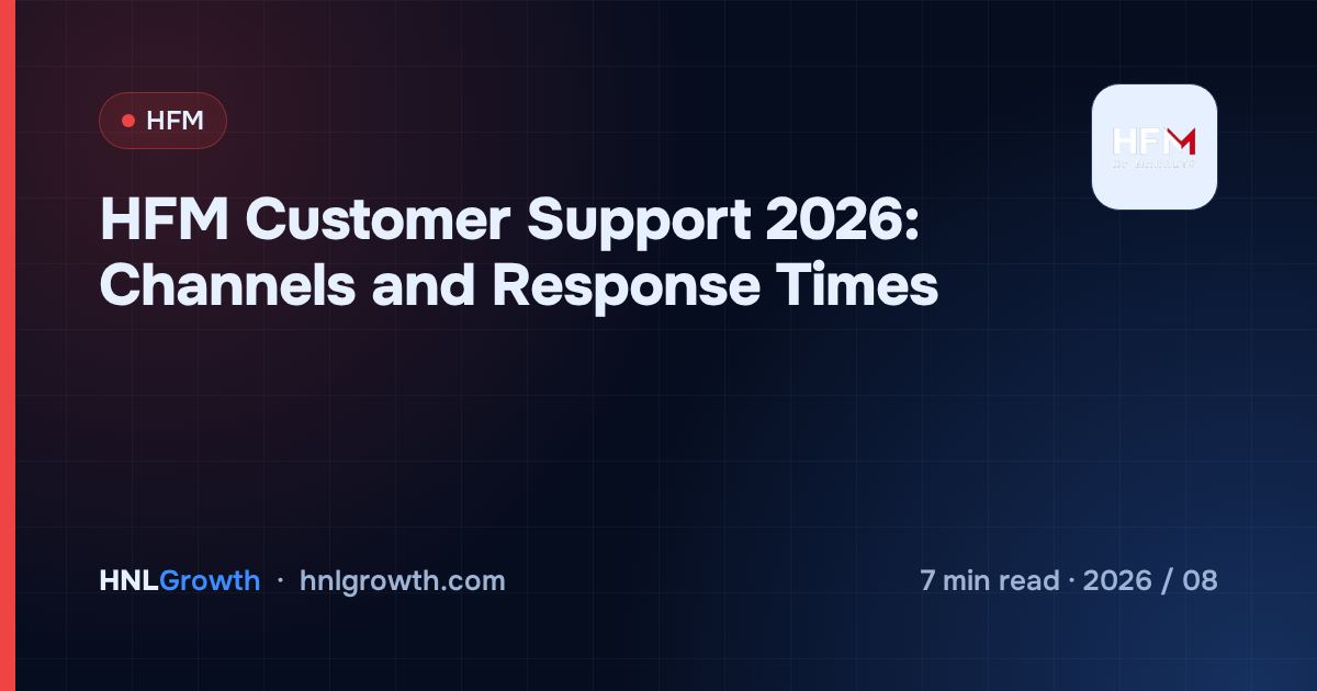 HFM Customer Support 2026: Channels and Response Times — cover image
