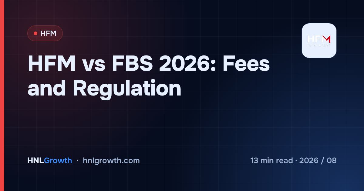 HFM vs FBS 2026: Fees and Regulation — cover image