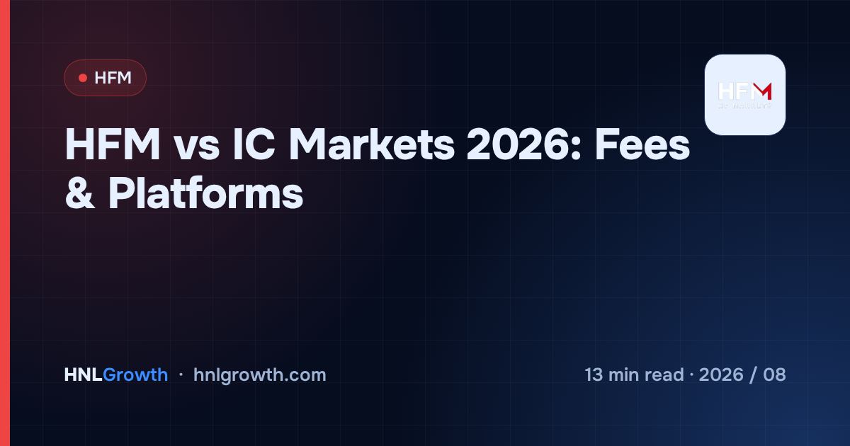 HFM vs IC Markets 2026: Fees & Platforms — cover image