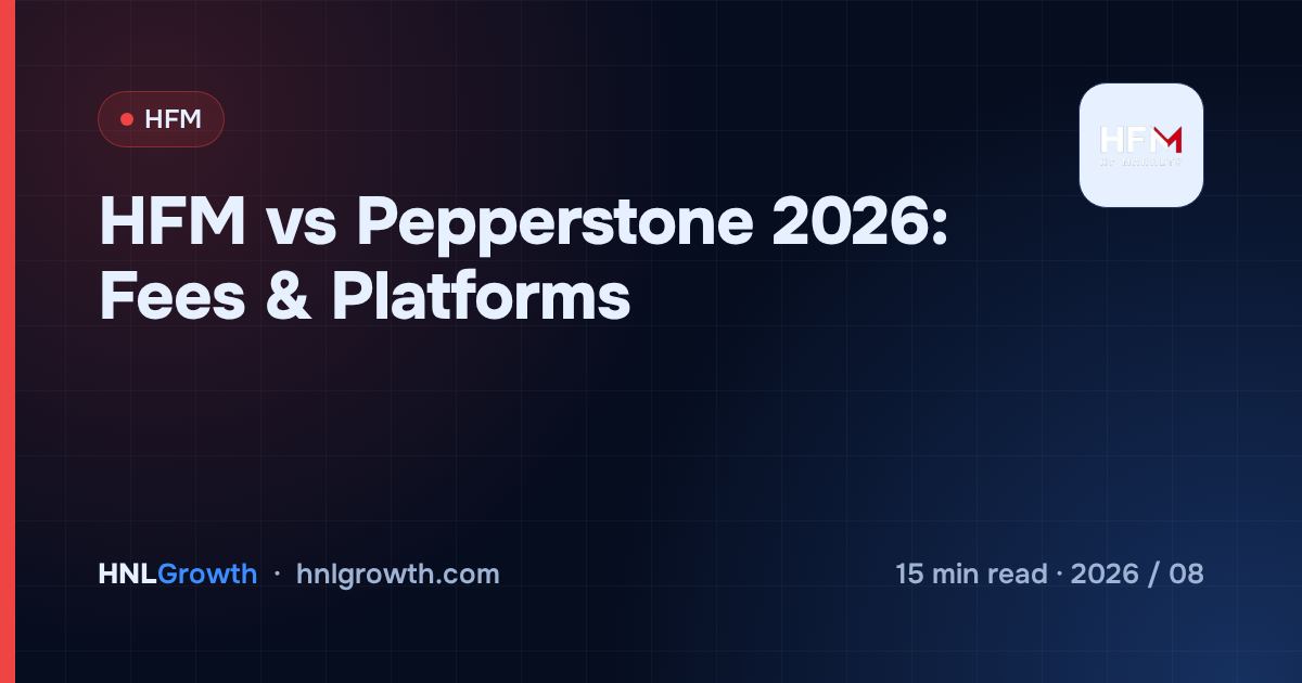 HFM vs Pepperstone 2026: Fees & Platforms — cover image