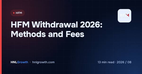 HFM Withdrawal 2026: Methods and Fees cover illustration