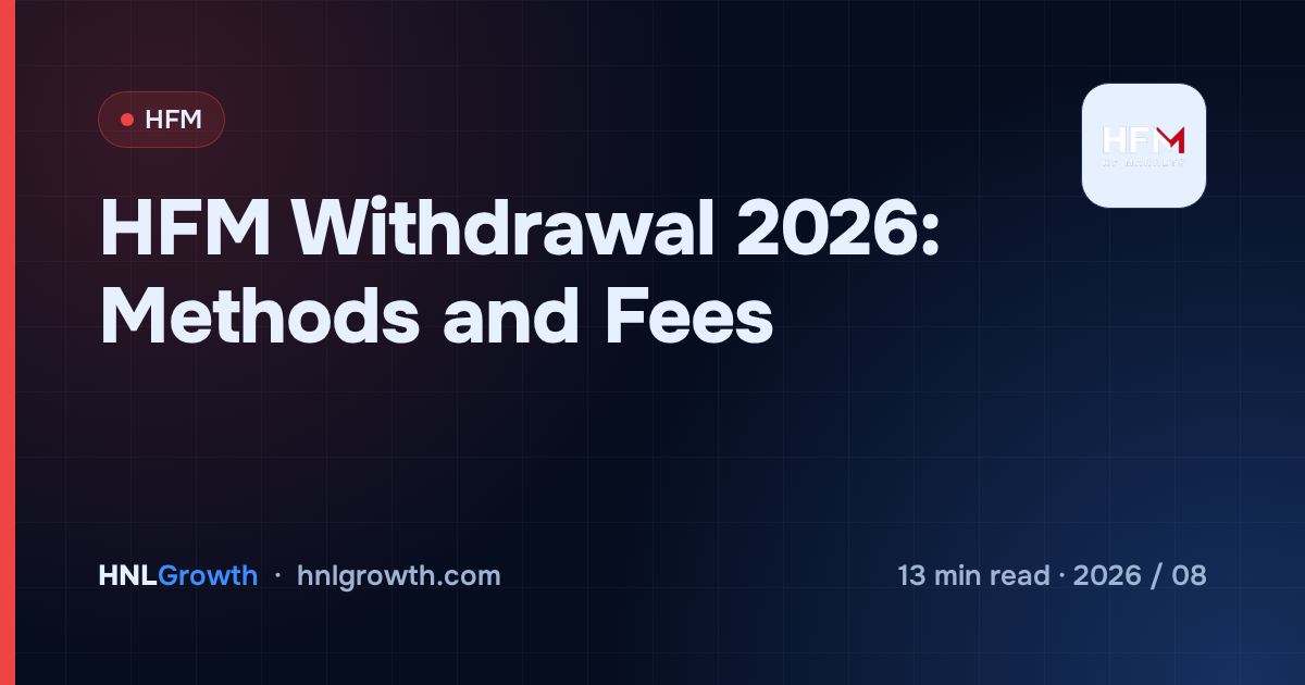 HFM Withdrawal 2026: Methods and Fees — cover image