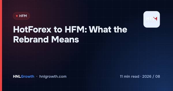HotForex to HFM: What the Rebrand Means cover illustration