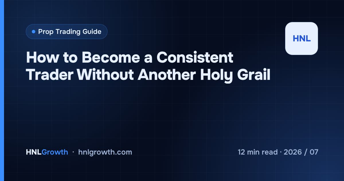 How to Become a Consistent Trader Without Another Holy Grail — cover image