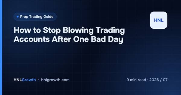 How to Stop Blowing Trading Accounts After One Bad Day cover illustration