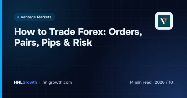 How to Trade Forex: Orders, Pairs, Pips & Risk cover illustration