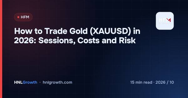 How to Trade Gold (XAUUSD) in 2026: Sessions, Costs and Risk cover illustration