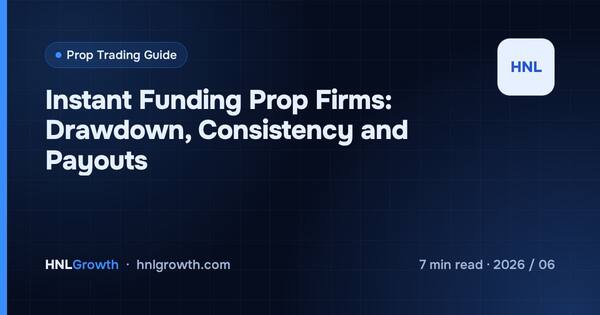 Instant Funding Prop Firms: Drawdown, Consistency and Payouts cover illustration