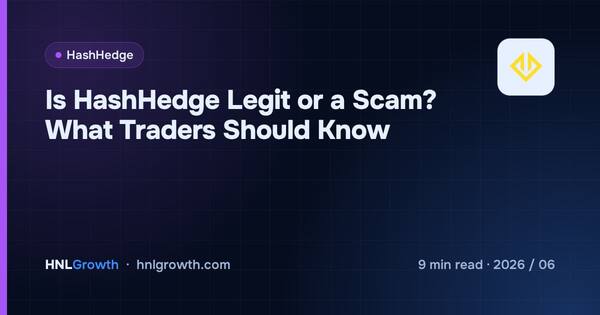 Is HashHedge Legit or a Scam? What Traders Should Know cover illustration