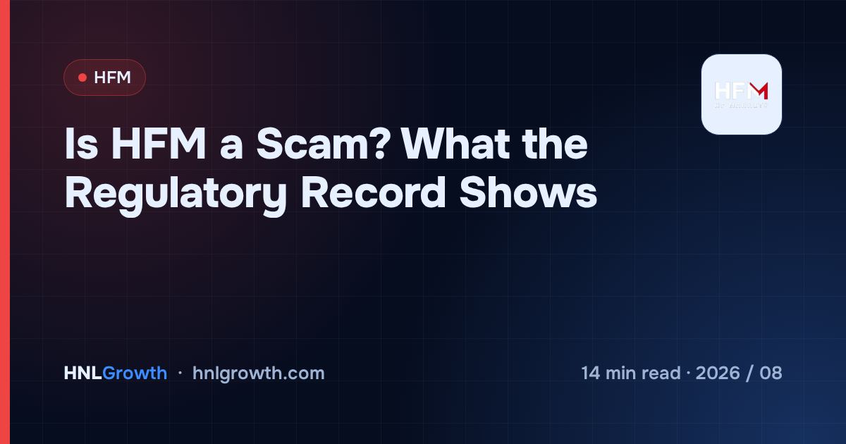 Is HFM a Scam? What the Regulatory Record Shows — cover image