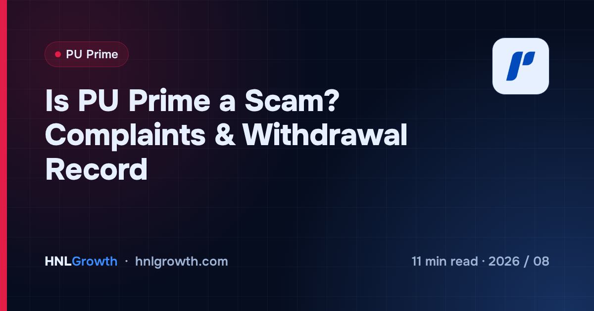 Is PU Prime a Scam? Complaints & Withdrawal Record — cover image