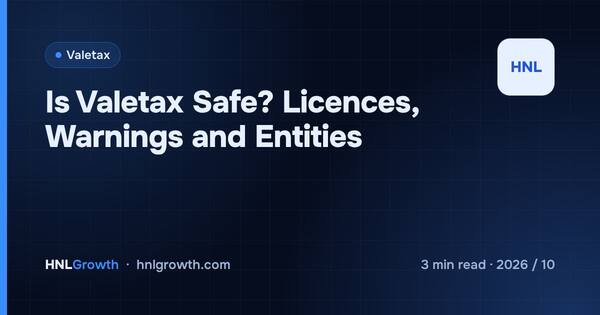 Is Valetax Safe? Licences, Warnings and Entities cover illustration