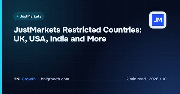 JustMarkets Restricted Countries: UK, USA, India and More cover illustration