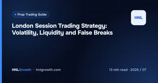 London Session Trading Strategy: Volatility, Liquidity and False Breaks cover illustration