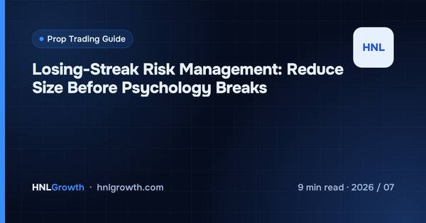 Losing-Streak Risk Management: Reduce Size Before Psychology Breaks cover illustration