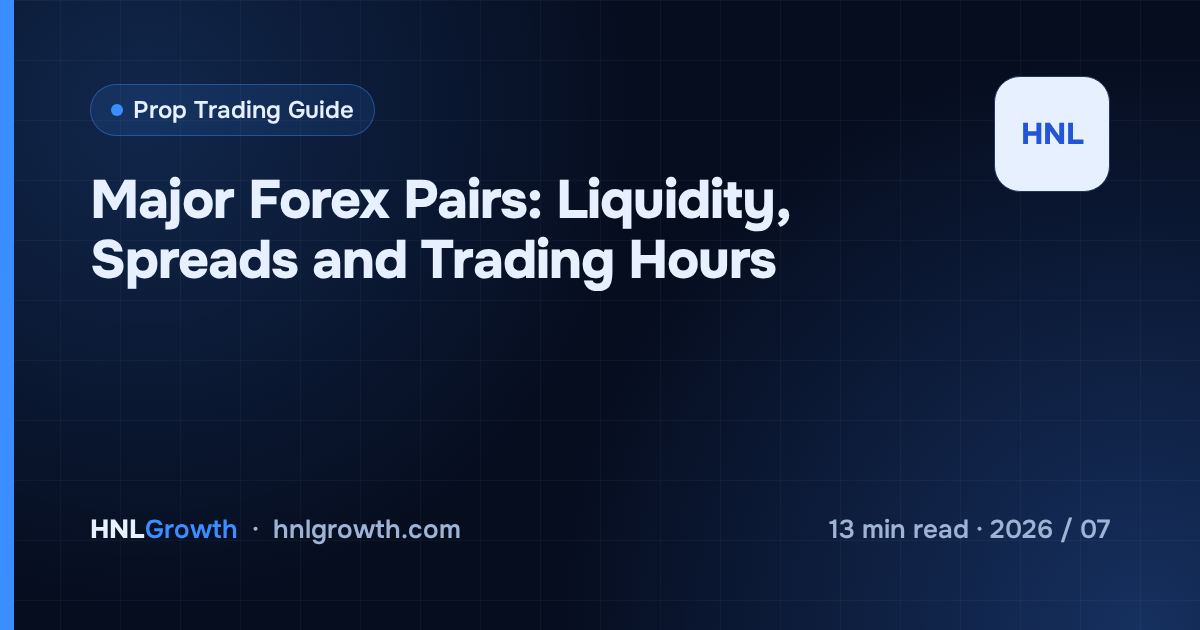 Major Forex Pairs: Liquidity, Spreads and Trading Hours — cover image