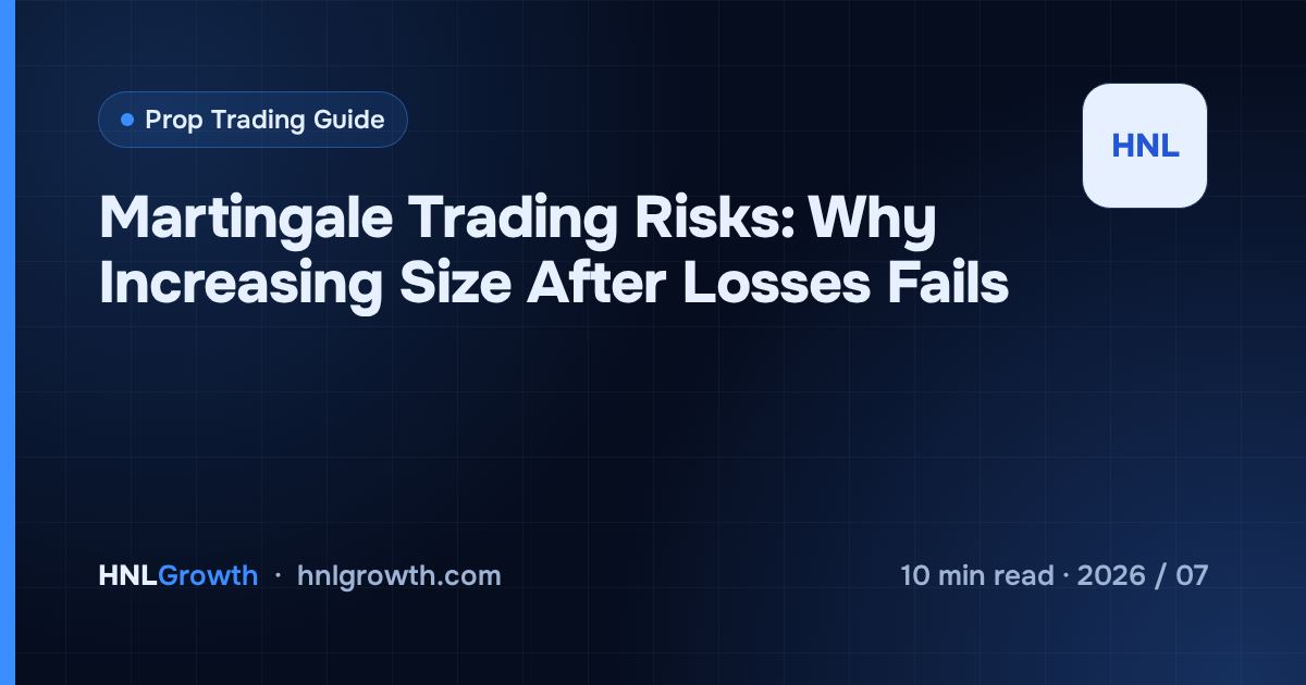 Martingale Trading Risks: Why Increasing Size After Losses Fails — cover image