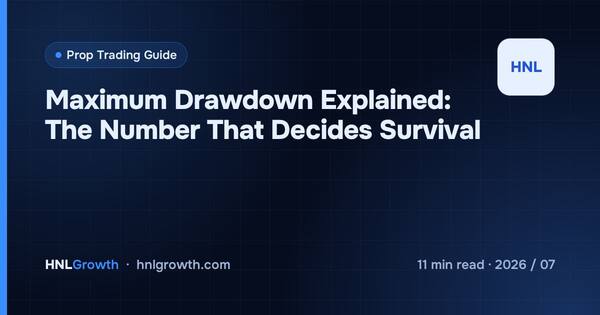 Maximum Drawdown Explained: The Number That Decides Survival cover illustration