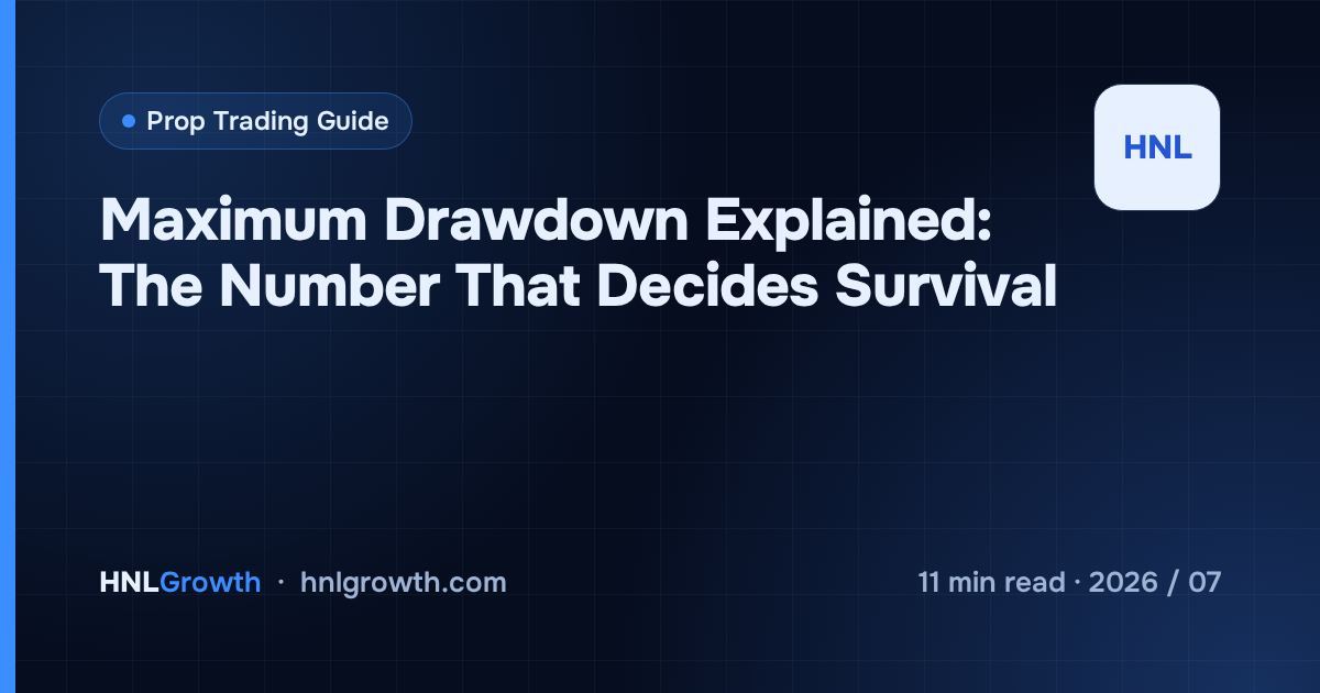 Maximum Drawdown Explained: The Number That Decides Survival — cover image