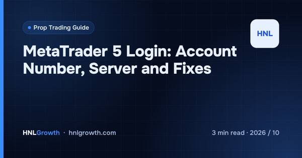MetaTrader 5 Login: Account Number, Server and Fixes cover illustration