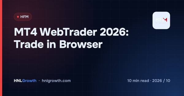 MT4 WebTrader 2026: Trade in Browser cover illustration