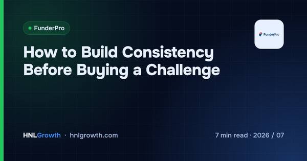 How to Build Consistency Before Buying a Challenge cover illustration