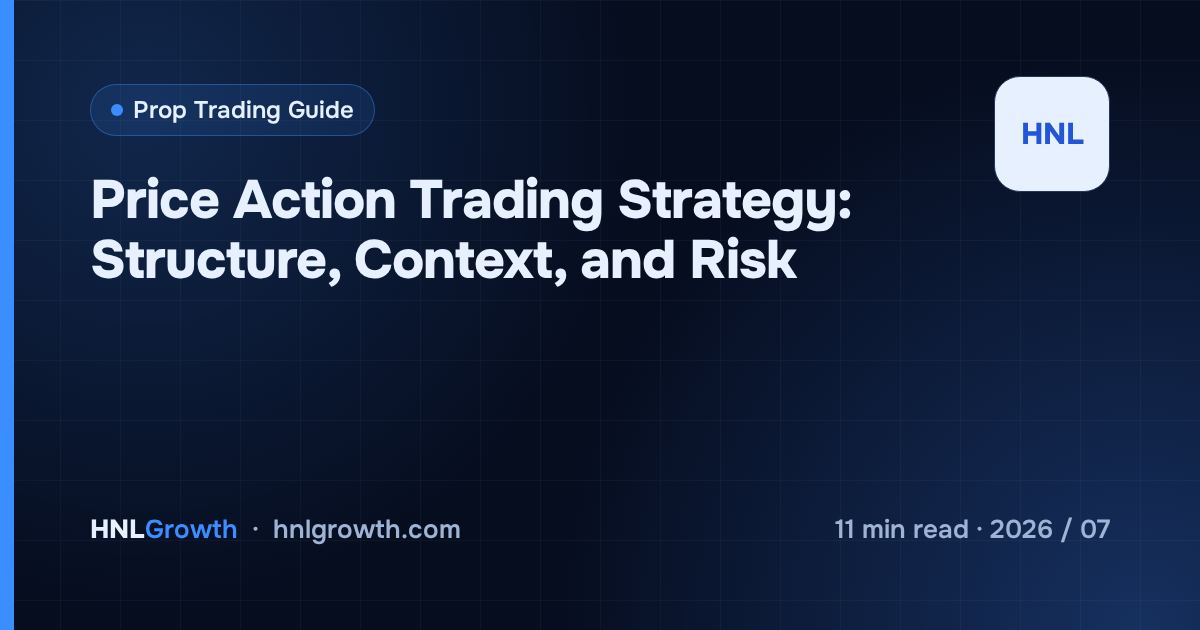 Price Action Trading Strategy: Structure, Context, and Risk — cover image