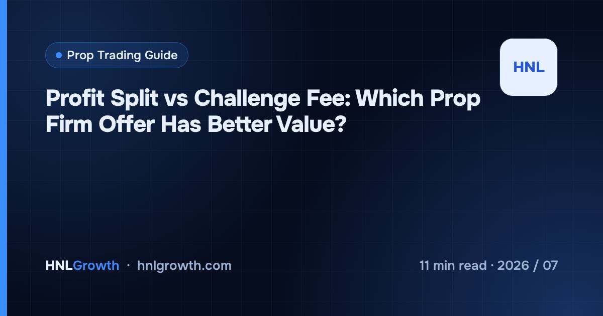 Profit Split vs Challenge Fee: Which Prop Firm Offer Has Better Value? — cover image