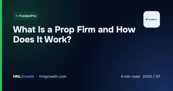 What Is a Prop Firm and How Does It Work? cover illustration