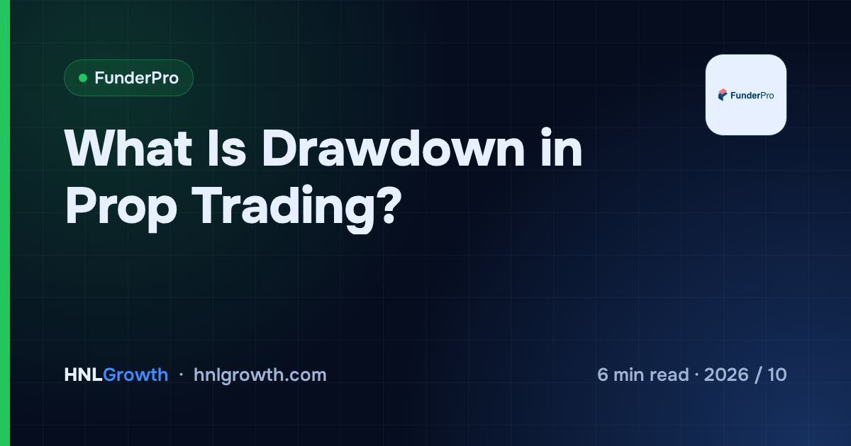 What Is Drawdown in Prop Trading? — cover image