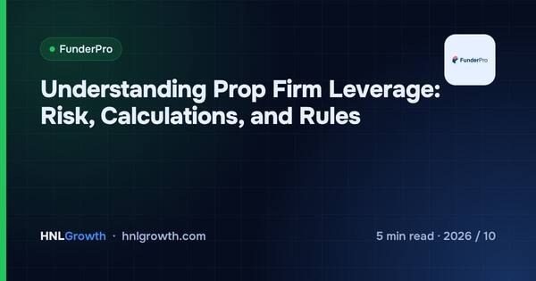 Understanding Prop Firm Leverage: Risk, Calculations, and Rules cover illustration