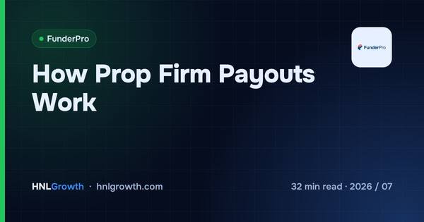 How Prop Firm Payouts Work cover illustration