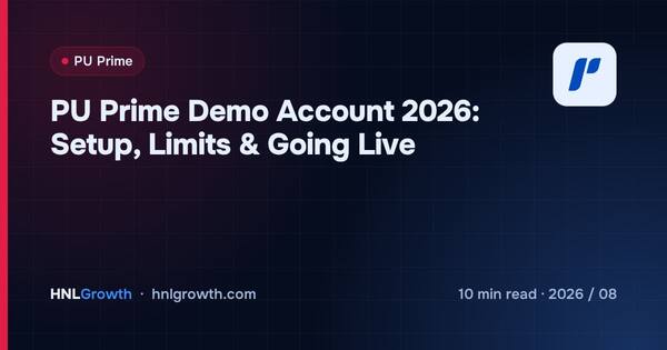 PU Prime Demo Account 2026: Setup, Limits & Going Live cover illustration